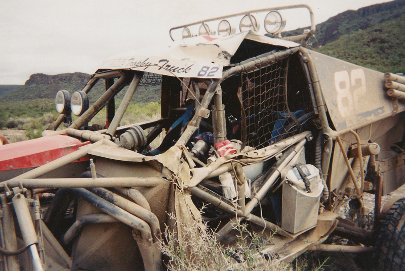 Illustration for article titled How Jimmie Johnson Permanently Crashed out of Baja